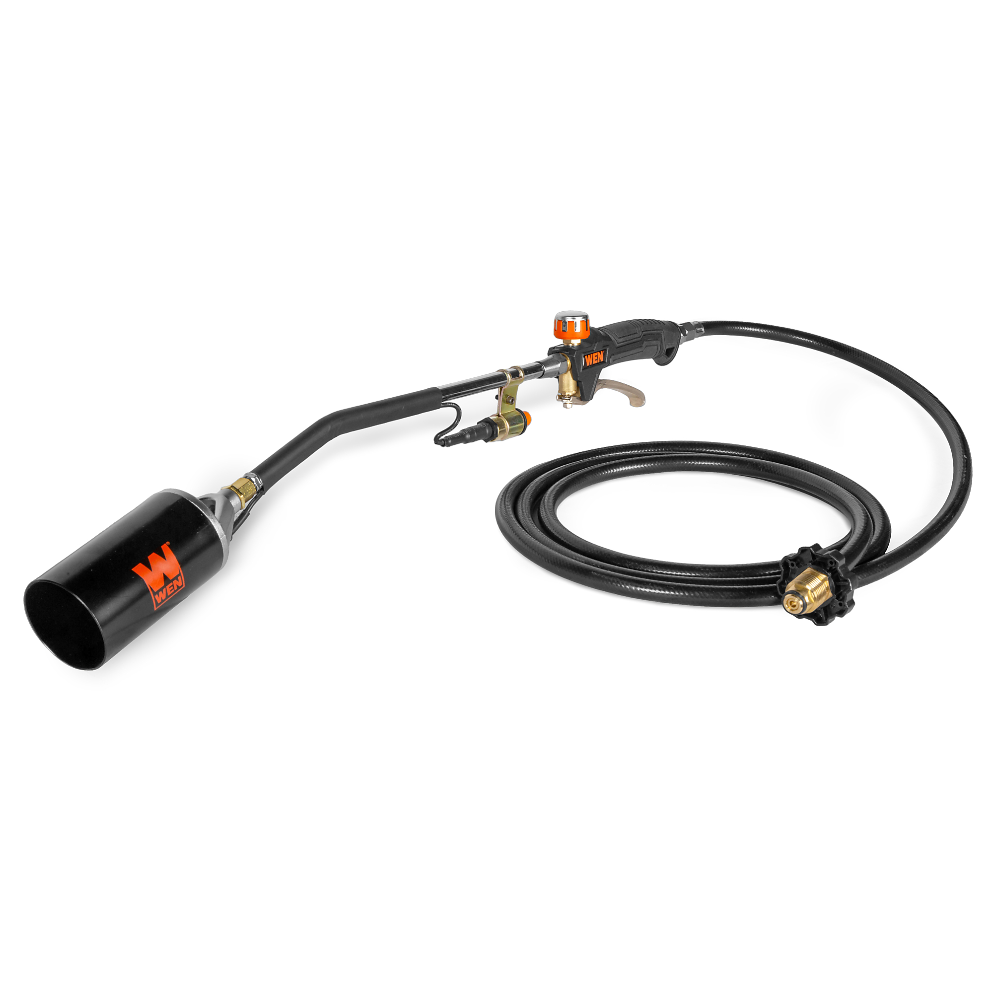 WEN Propane Torch and Weed Burner — 340,000 BTU, Self-Ignition, 6ft. Hose, Model# GA1420